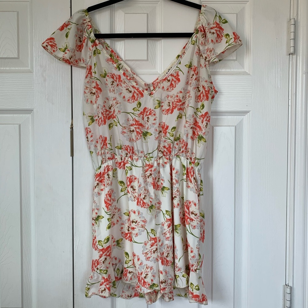 Pins and Needles Floral Romper
